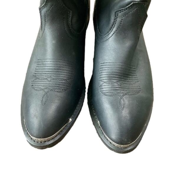 Shyanne Women's Boots Patsy Slouch Western Cowboy Medium Toe Black Size 10 - Picture 9 of 14